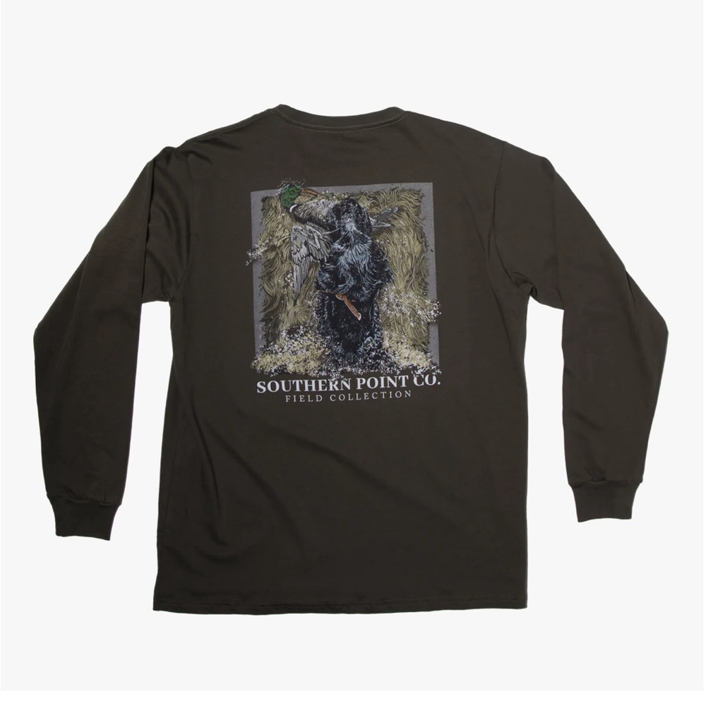 Boys Duck Hunting Long Sleeve Tee